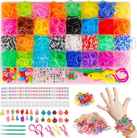 Hakofs Loom Band Kit Colors Loom Bands Starter Kits For