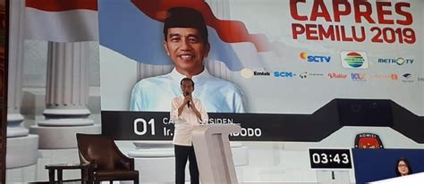 Debat Pilpres 2019 Jokowi Dinilai Lebih Solutif Prabowo Menyerang