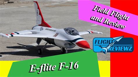 FlightReviewz E Flite F 16 Thunderbirds 70mm BNF Review First