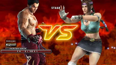 Tekken Dark Resurrection Kazuya Mishima Arcade Battle Fps