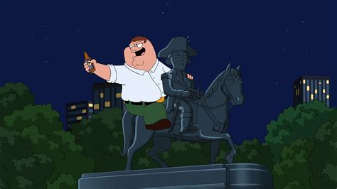 HD Peter Griffin on the statue - Family Guy Wallpaper | Download Free ...