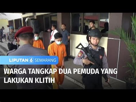 Warga Tangkap Dua Pemuda Yang Lakukan Klitih Liputan 6 Semarang YouTube