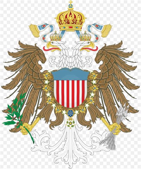 United States Coat Of Arms Austrian Empire Austria-Hungary Eagle, PNG ...