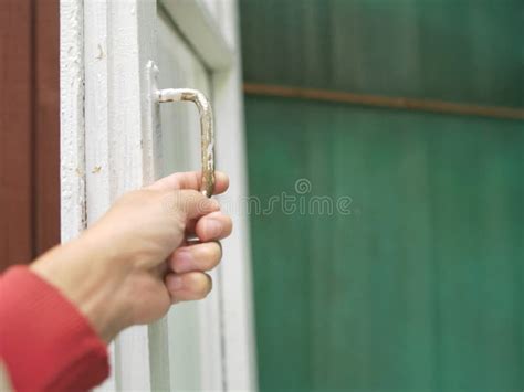 Hand Opening Lock stock image. Image of lock, equipment - 58469687