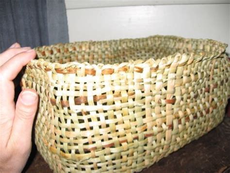 Bulrush Basket Wicker Laundry Basket Basket Wicker