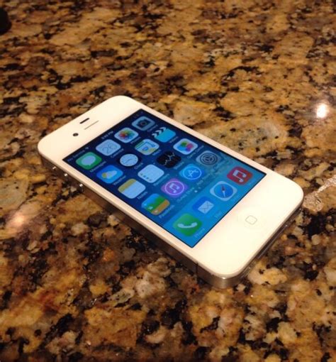 Apple Iphone 4s 16gb White Atandt Smartphone Ebay