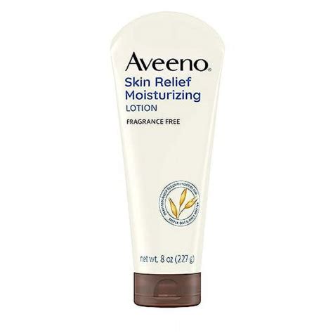 Aveeno Skin Relief 24 Hour Moisturizing Lotion For Sensitive Skin With Natural Shea Butter