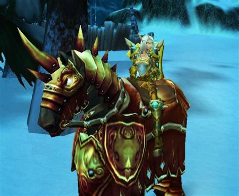 I am a Paladin...: Mounts