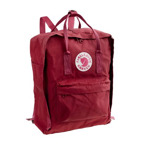 Fjallraven Classic Kanken Backpack In Red For Men Red Ox Lyst