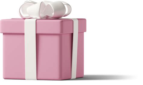 Png Svg D Pink Gift Box