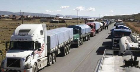 El transporte pesado inicia su segundo día de bloqueo en cuatro