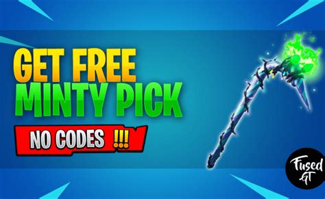 Redeem The Free Pickaxe Code In Fortnite How To Get Minty Pickaxe Otosection