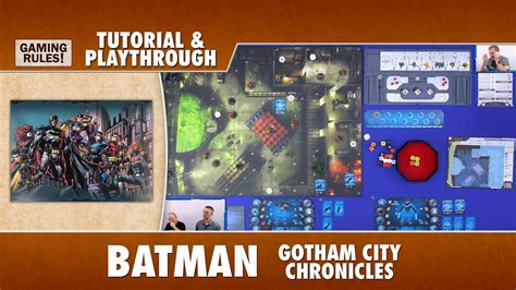 Batman Gotham City Chronicles How To Play Tutorial Playthrough