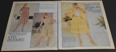 Print Ad Sexy Heels Long Legs Fashion Lady John Anthony Dirty Blonde Art S