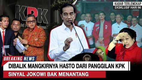 MAKIN GAK BERES HASTO SEKJEN PDIP MANGKIR JOKOWI TANTANG INI TARGET