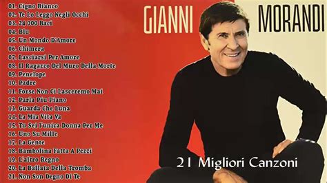 Gianni Morandi 21 Migliori Canzoni ~ Gianni Morandi Greatest Hits 2021