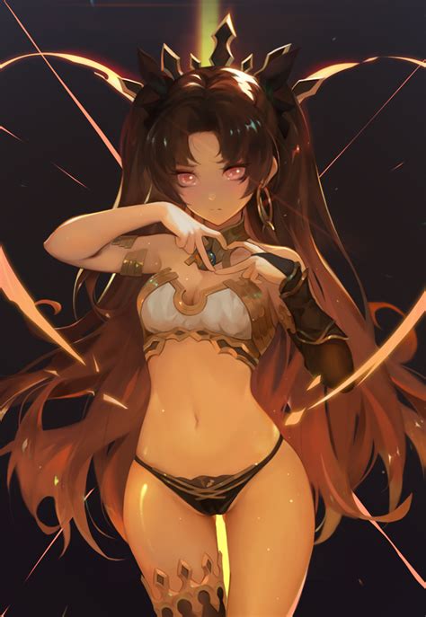 Archer Ishtar Tohsaka Rin Image By Pixiv Id