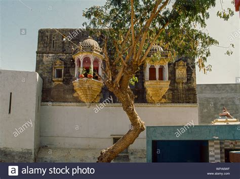 Jul Aina Mahal Type Bay Window At Mata No Madh Ashapura Temple