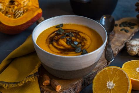 K Rbissuppe Mit Orange Karotte Und Ingwer Veganer Foodblog Aus