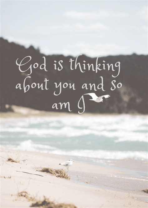 Thinking Of You Christian Card