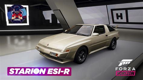 FORZA HORIZON 4 EVENTO INVIERNO MITSUBISHI STARION ESI R 1988 YouTube