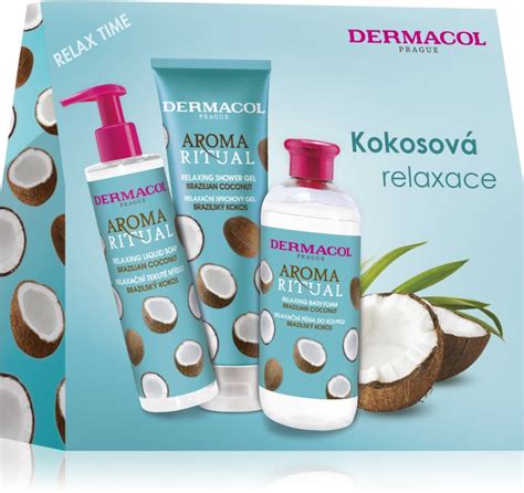 Dermacol Aroma Ritual Brazilian Coconut Gift Set With Coconut Notino Ie