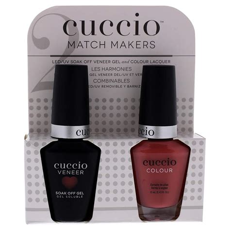 Cuccio Matchmaker Colour Nail Lacquer Veneer Gel Polish In Rooted