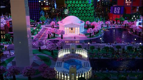 Lego Cherry Blossoms In Peak Bloom At Lego Discovery Center