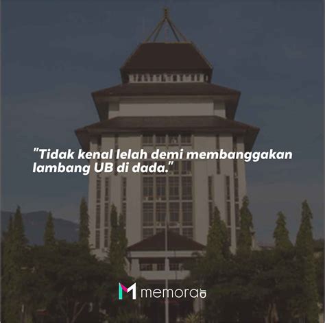 22 Kata Kata Motivasi Ub Quotes Masuk Universitas Brawijaya Memora Id