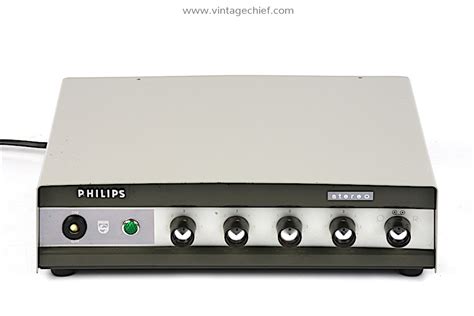 Classic Philips Ag9016 Tube Amplifier 2x Ecc83 2x El95