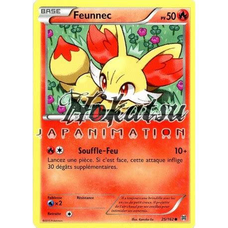 Purchase PKM 025 162 Fennekin XY08 BREAK Through Pokemon Hokatsu