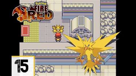 POKEMON FIRE RED 15 HOW TO CATCH ZAPDOS YouTube