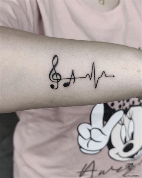 Music Note Tattoo Sketch