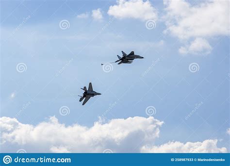 Russian Mig Multirole Fighter Jet And Nato Fulcrum Mig Fighter