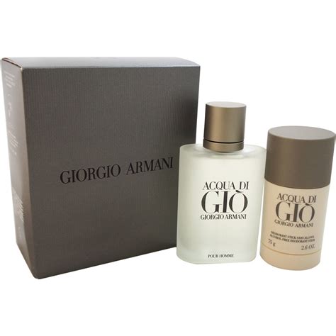giorgio armani acqua  gio gift set  piece citrus rosemary spice