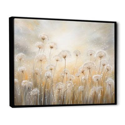 Winston Porter Dandelion Field Breeze Print Wayfair In 2024