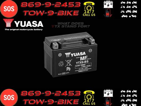 New Yuasa Ytx Bs Motorcycle Battery Motorcycles Motorcycle