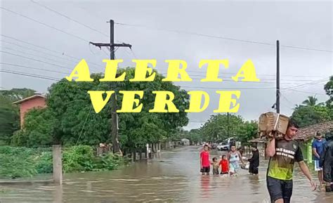 Alerta Verde Los 18 Departamentos HONDU NEWS HNN