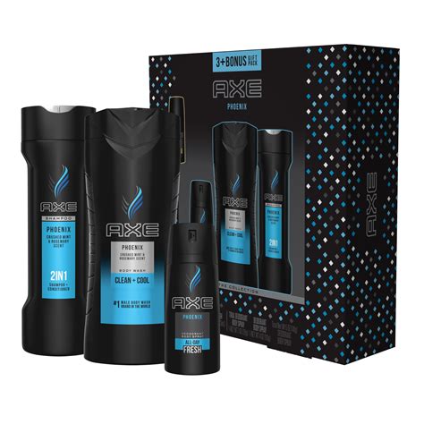 Axe 4 Pc Phoenix T Set With Bonus Trial Deo Body Spray Body Spray