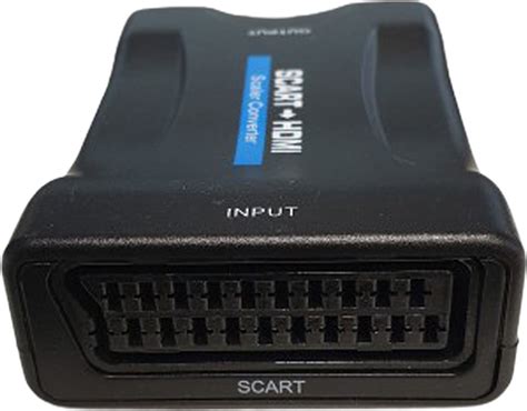 Video Converter Scart Naar Hdmi Converter Met Kabel Adapter