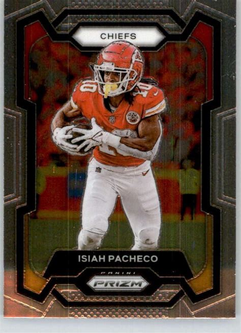 Amazon 2023 PANINI PRIZM 144 ISIAH PACHECO KANSAS CITY CHIEFS