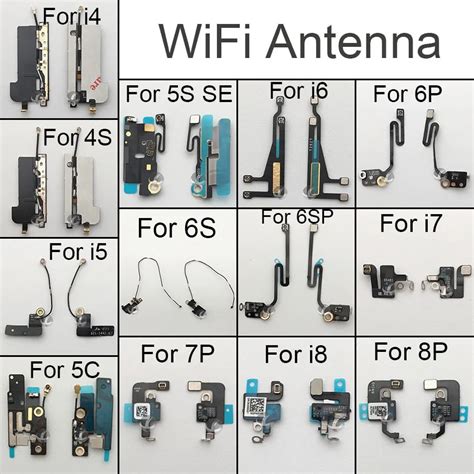 5pcs Lot Original Wifi Antenna Signal Wifi Flex Cable For IPhone 4 4S