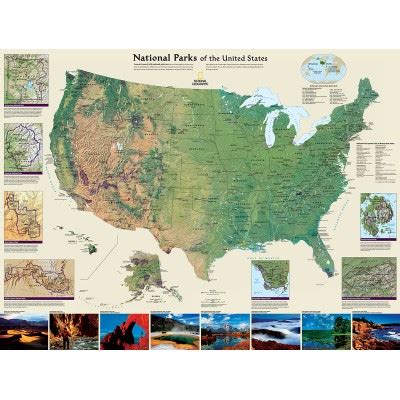 Puzzle American National Parks New York Puzzle NG1707 1000 pièces