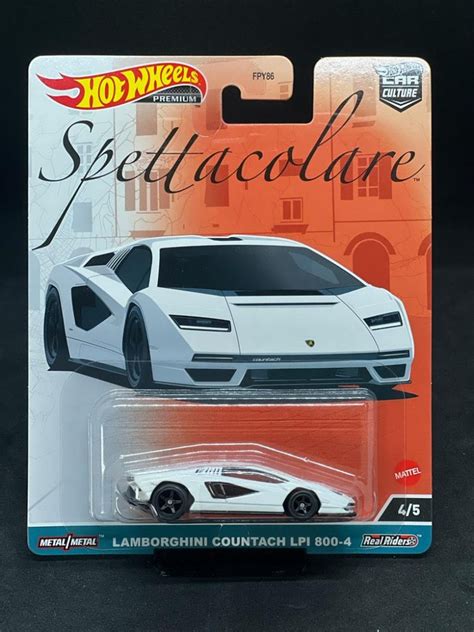 Hot Wheels Lamborghini Countach LPI Spettacolare Carshoping