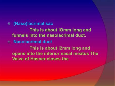 Lacrimal Sac Syringing Ppt