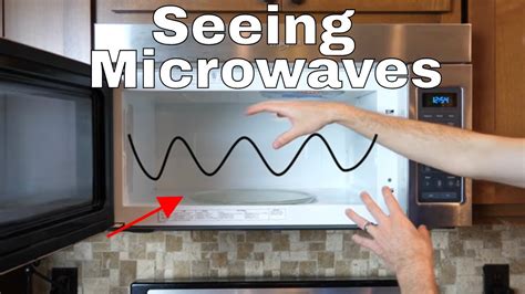 Can You See Standing Waves In A Microwave Using Lit Glow In The Dark And Microwaves Experiment