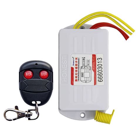 Newest 2 Way Onoff Ac220v Digital Wireless Remote Control Switch