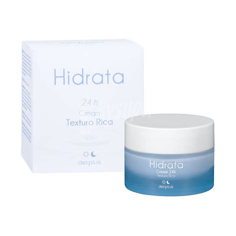 Deliplus Crema Facial Hidratante Textura Rica 24 H Tarro 50 Ml