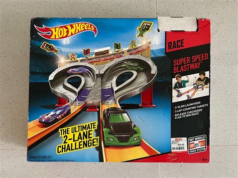 Hot Wheels Super Speed Blastway Track Set Hobbies And Toys Toys And Games