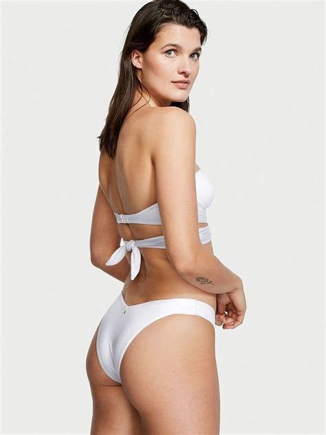 Wrap Brazilian Bikini Alti Beyaz VS26473124 Victoria S Secret Swim